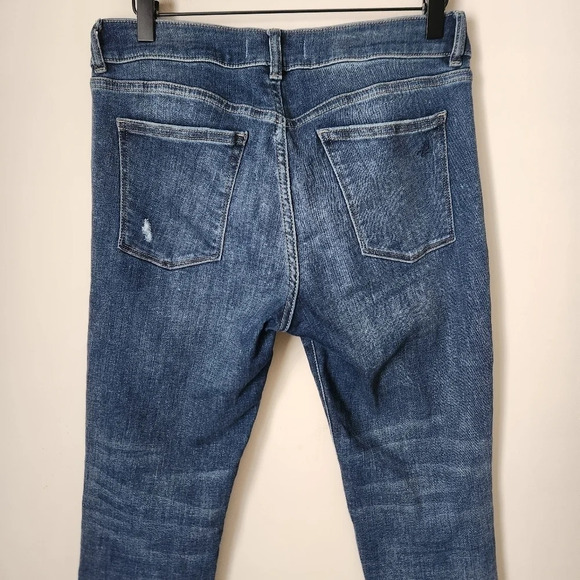 DL1961 | Mara Instasculpt Straight Raw Hem Ankle Jeans in Castlewood - Size 28 - Picture 9 of 14